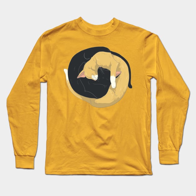 Cats Long Sleeve T-Shirt by beesants